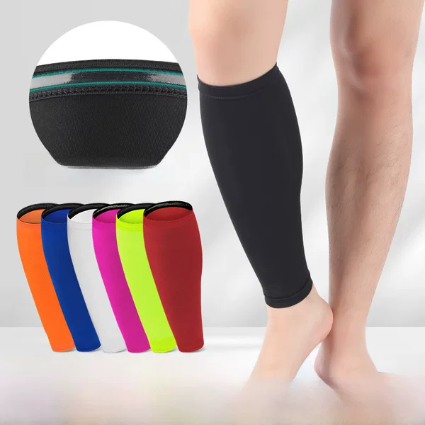 Wholesale Sports Calf Protection Breathable Compression Socks for Men and Women Football Basketball Mountaineering Riding Knee Protection Gear