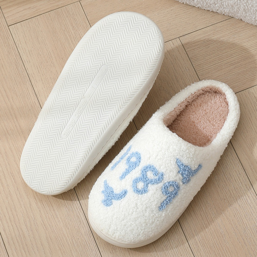 New Comfortable Home Warming Winter Ostrich Cotton Slippers for Couples, Men and Women, Thick Sole, Soft Insole, Extra Thick Anti-Slip