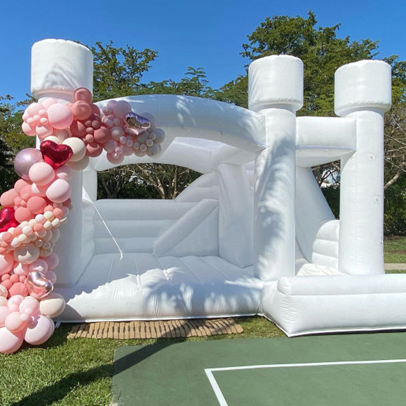 Inflatable wedding trampoline