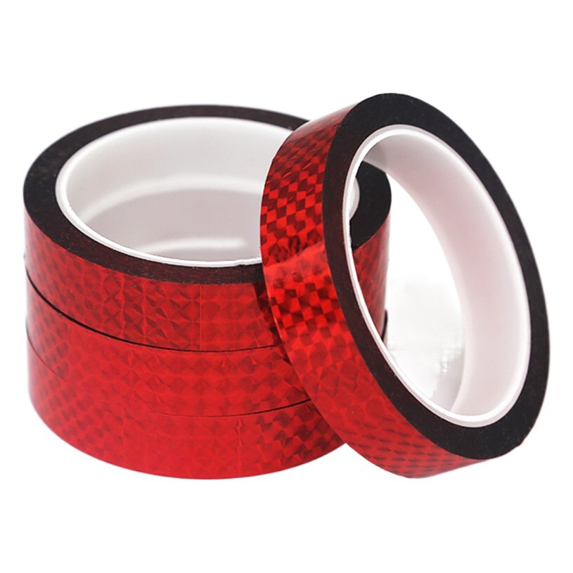 Cinta láser hecha a mano DIY flash brillante boda decoración de la boda papel adhesivo chapado en oro cinta de regalo caja de regalo de embalaje