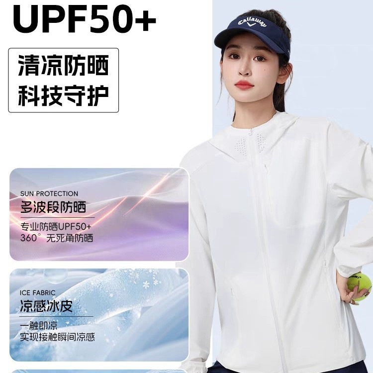 2026 New Ice Silk Sun Protection Clothing for Men, Breathable Thin Jacket, Anti-Uv Skin Clothing for Women, Upf50+ Sun Protection Clothing