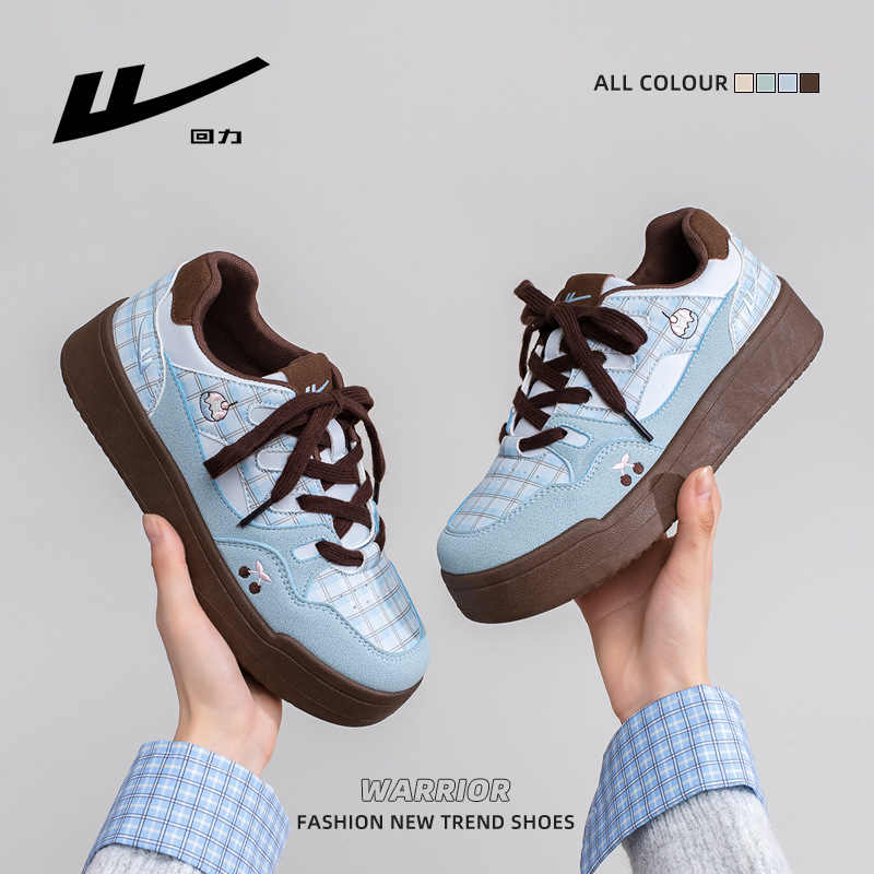 Zapatos casuales de soleas gruesas de otoño de mujeres nuevos pastel de zapatos de estudiantes de color cuadrado zapatos bajos