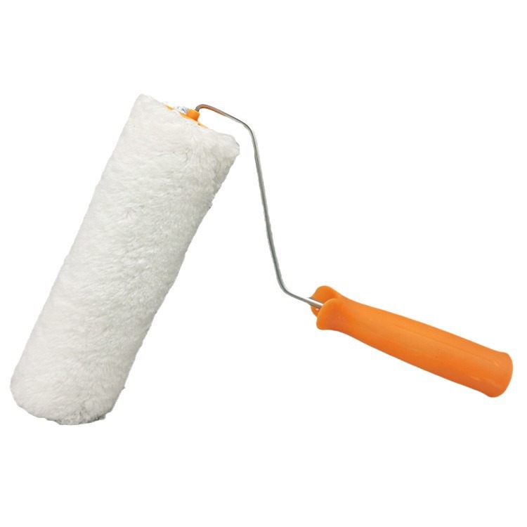 Cepillo de rodillo de 9 pulgadas Cepillo de rodillo Pintura sin ángulo muerto Cepillo de rodillo de hilo de algodón de lana larga