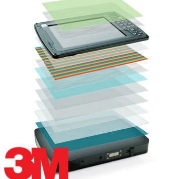 Пленка повышения яркости 3M DBEF-QV2 D400 APF PEN, рассеянная
