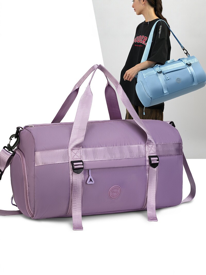Large Capacity Travel Bag Women's Handheld Fitness Bag Men's Wet and Dry Separation Sports Luggage Portable Short Trip Business Travel Bag