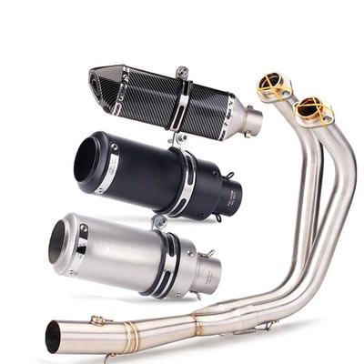 650s motorcycle modified — Exhaust pipe
