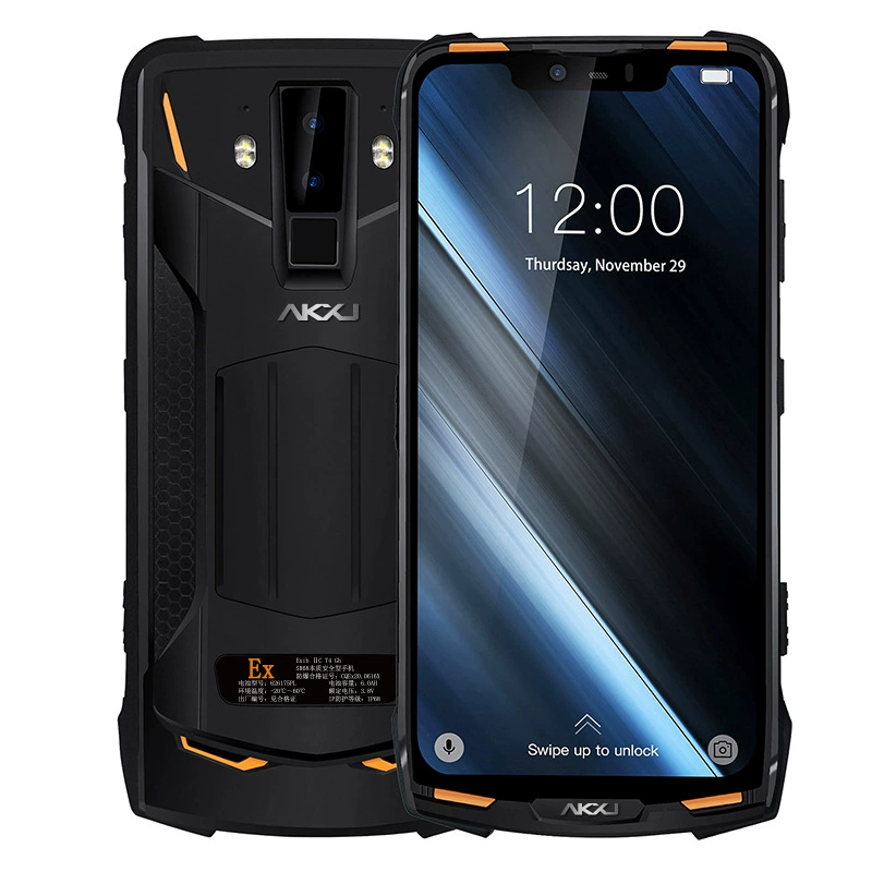 Explosion-proof walkie talkie, waterproof protective mobile phone for navigator, fall protection