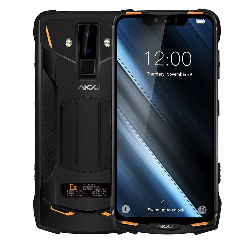 Explosion-proof walkie talkie, waterproof protective mobile phone for navigator, fall protection