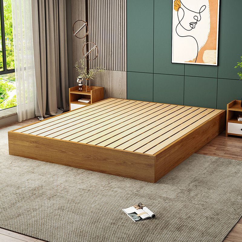Tatami Bed Floor-Standing Bed Frame 1.8X 2m Empty Frame Extra Thick Dz Bed Hotel Bed Bedroom Bed Frame