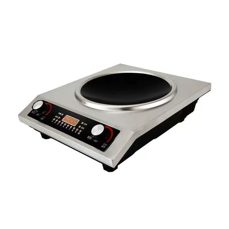 Cross-border recessed ceramic electric stove 5000W black crystal stove for home multifunctional recessed ceramic stove with timer explosion frying not picky with pots