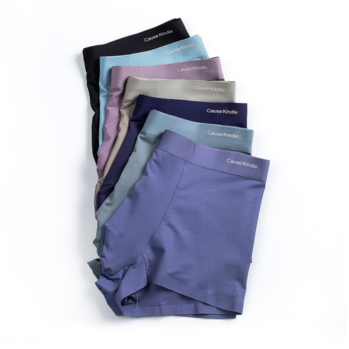 5A Zero Feel 60 Combed Cotton Boxer Briefs for Men Pure Cotton Wholesale Boxer Briefs for Men Cotton Antibacterial Breathable Underwear for Boys