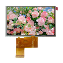 5寸高亮IPS TFT液晶屏 群创RGB 800X480点阵彩屏 ST7262驱动