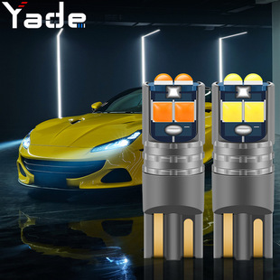 Car led width indicator light T10 3030 6SMD reading light license plate light wide pressure high brightness car bulb