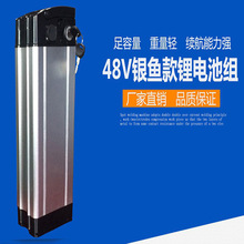 电动车银鱼壳动力锂电池组 电动折叠车代驾车用48V8～20Ah电池