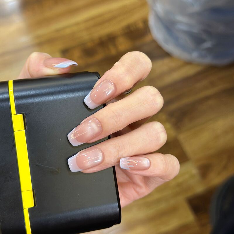 Sunny Day Handmade Manicure Finished Nail Art Patch 10 Pieces Breathable and Versatile