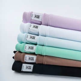 火妖200g合身女款拉架冰感夏季情侣纯色百搭弹力轻薄显瘦显白潮牌