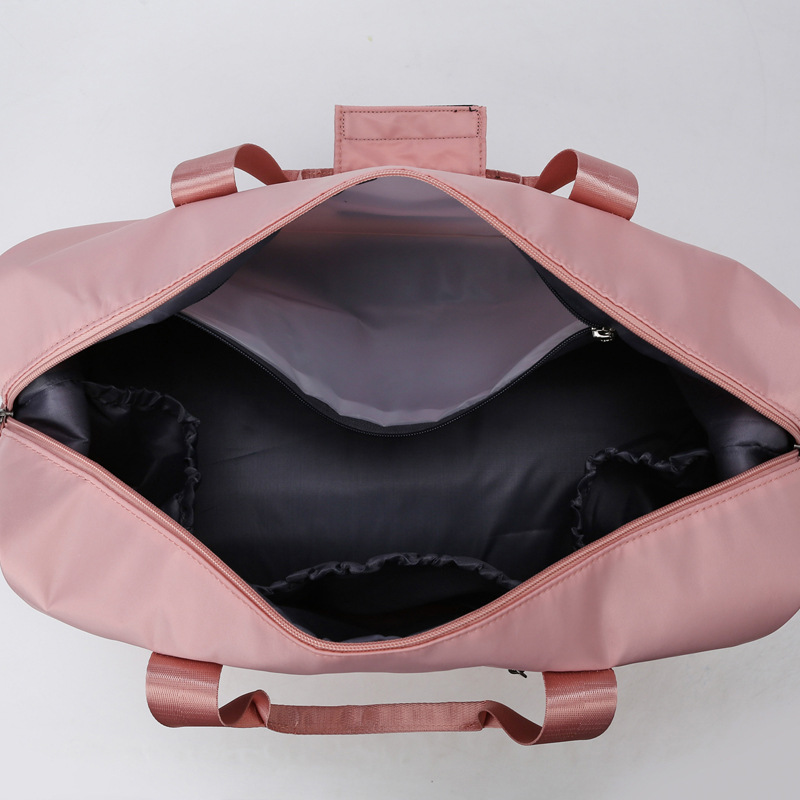 Nueva bolsa de fitness de yoga de separación seca y húmeda de gran capacidad, bolsa de equipaje de almacén de zapatos independiente de viaje multifuncional al por mayor