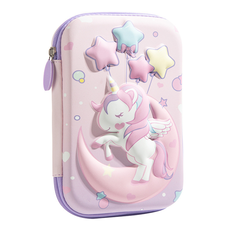 Nuevo estuche de papelería EVA al por mayor, agrandado, para hombre y mujer, anticaídas y repelente al agua, fácil de limpiar, de gran capacidad, para bolígrafos 2025