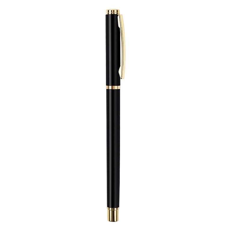Business Office signature pen boxed metal gel pen hotel advertising signature pen Pearl pen custom lettering LOGO