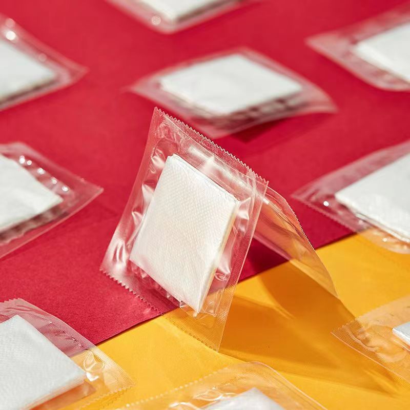 Disposable gloves, small bag, transparent durable pack, increased thickness