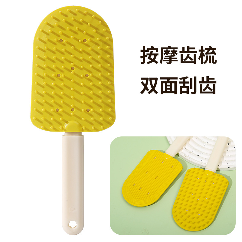 Peine de helado (amarillo)