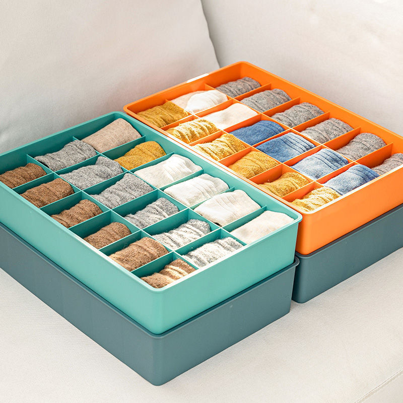 下着収納ケース分格下着ブラジャー靴下家庭用パンツ引き出し式プラスチック仕切り整理箱ソース|undefined