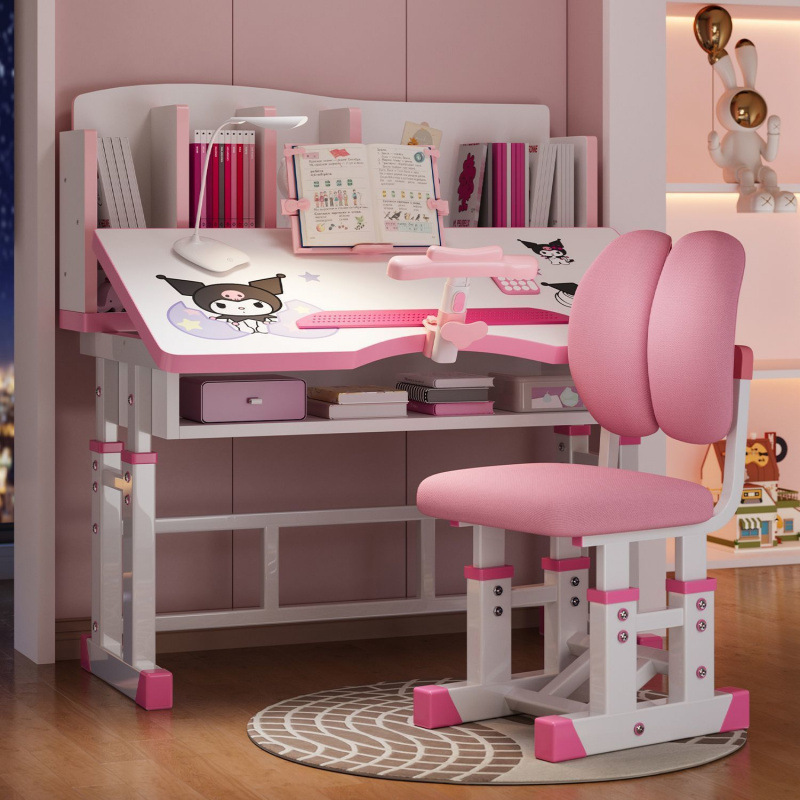 Children's Desk, Kindergarten Special Desk, Home Desk, Primary School Student Desk, Table and Chair Set, Homework Desk and Chair