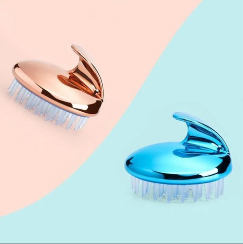Hair washing artifact adult shampoo brush men and women head shampoo massage comb silicone shampoo brush anti-itch head scratcher