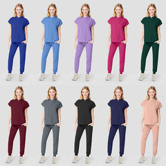 ノースリーブ手術ガウン、歯科手術室用手術ガウン、女性用手術ガウン、医師・看護師用口腔作業服、半袖スーツ