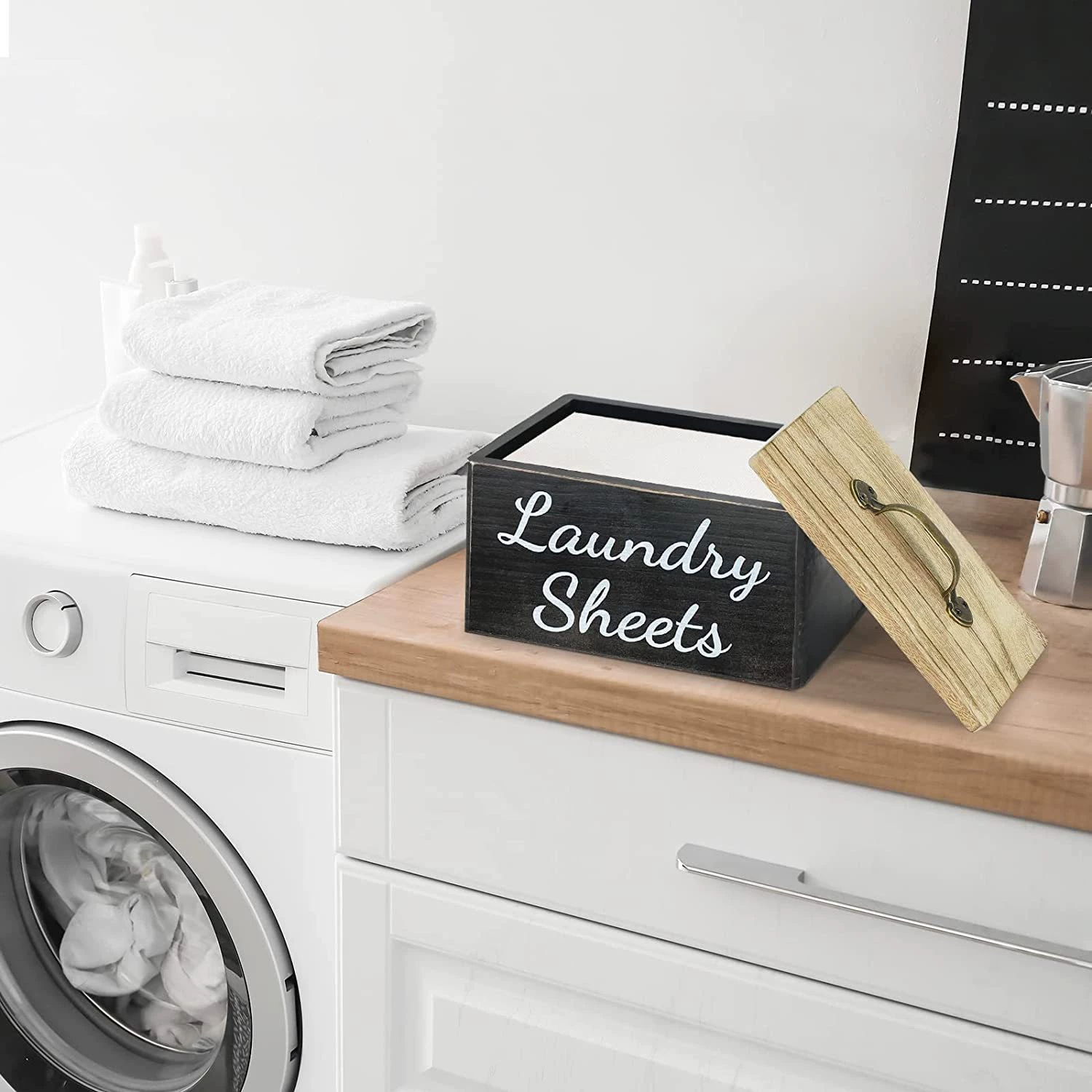 Деревенский стиль Деревянная прачечная украшения сушка бумаги деревянная коробка сушка бумаги держатель Контейнер моющего средства коробка для хранения ткани