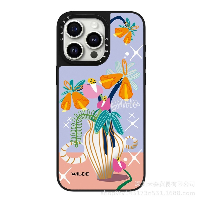 CASET联名以爱之名适用苹果iPhone16ProMax手机壳15pro潮牌13镜面|undefined