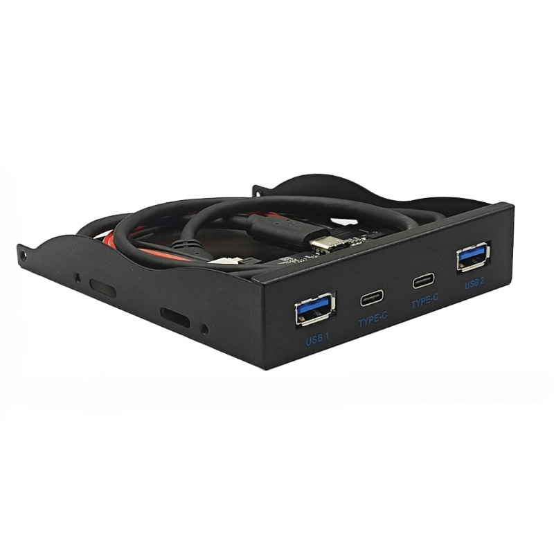 USB3.2 GEN2 TYPE-C����λ10Gbps���3.5��HUB 19PINתC��������