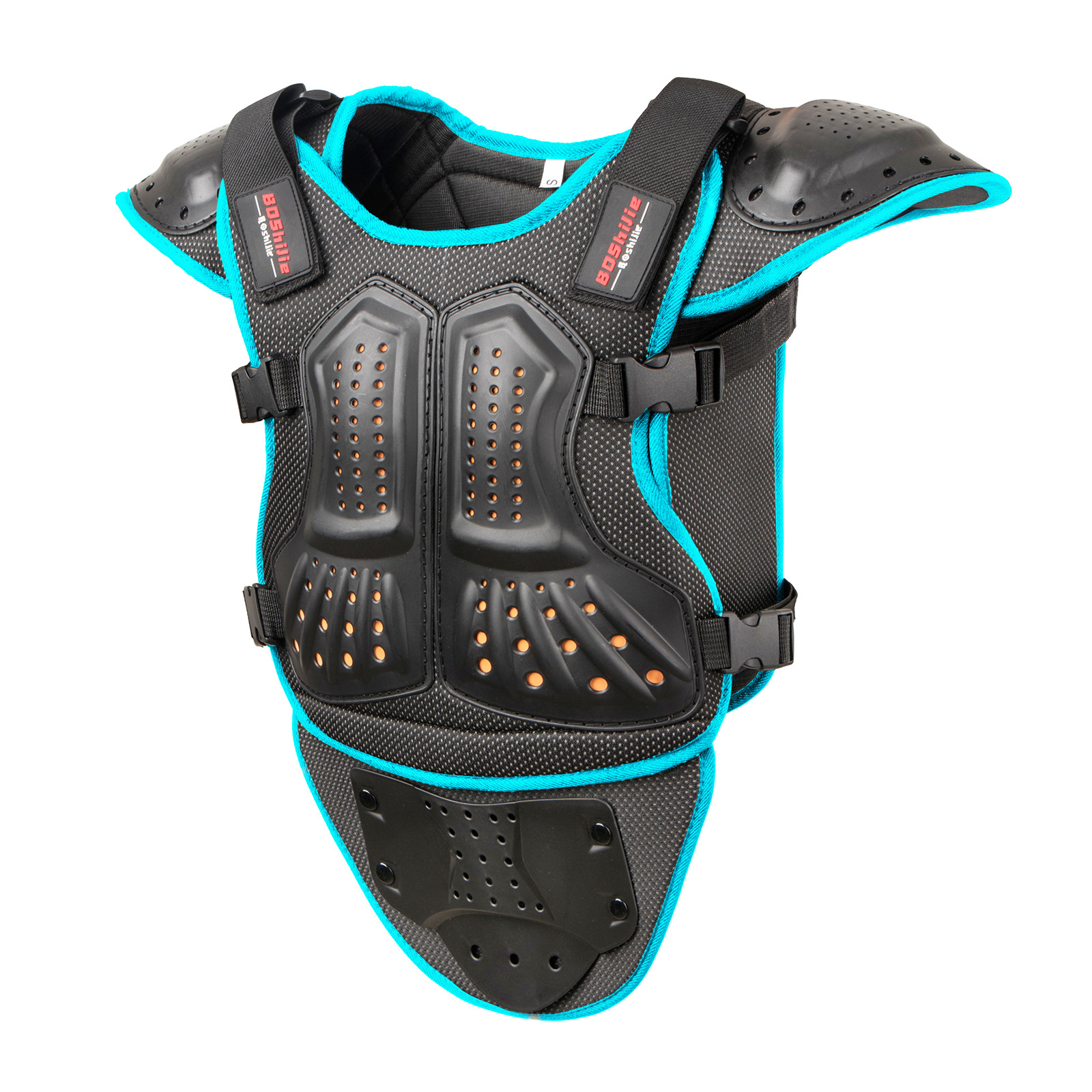 chaqueta de armadura para motocicleta para niños para montar patinaje rodilla anti-caída espalda cintura equilibración dispositivo de protección deportiva