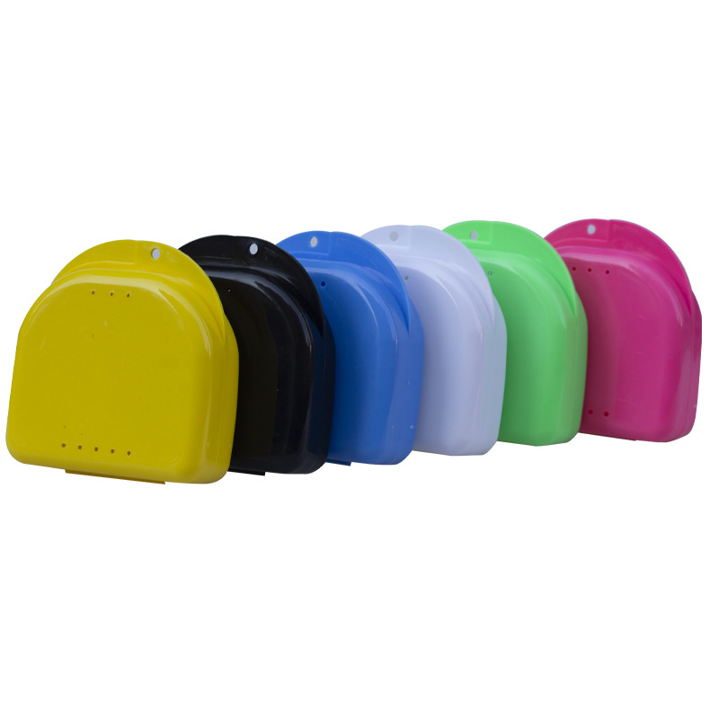 Dental material Oral corrector de dientes tirantes caja de almacenamiento de dientes caja de retención de ortodoncia caja de colocación