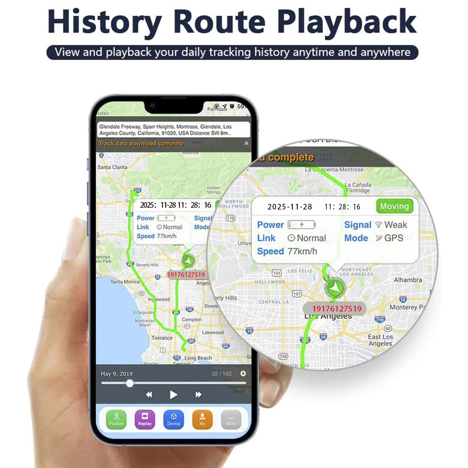 Cross-Border New Model Gps Tracker Vehicle Locator Electric Vehicle Anti-Tamper Tracker Car 4g Gps Locator
