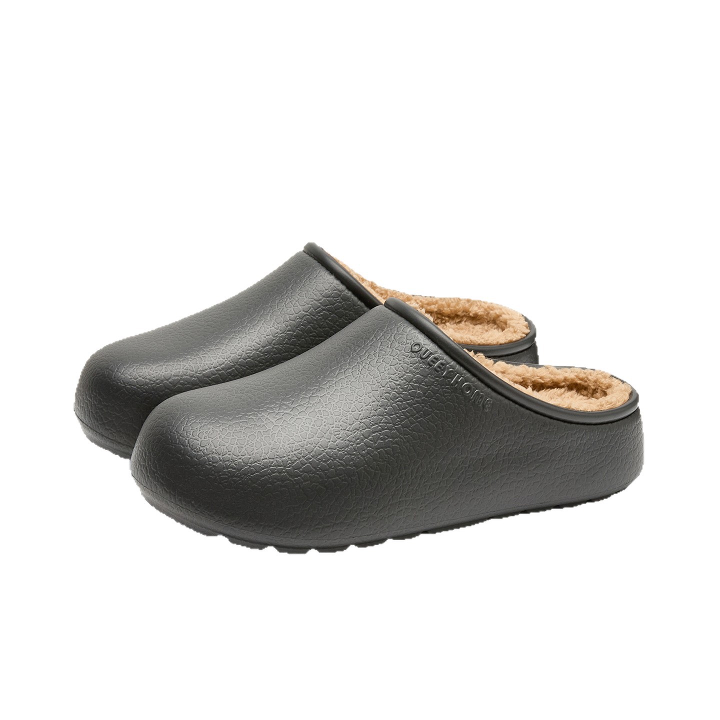 Bavlnené papuče Birkenstock pre ženy na jesenné a zimné vonkajšie nosenie 2025 nové zamatové všestranné vodeodolné a antibakteriálne poltopánky na špičke s hrubou podrážkou pre mužov