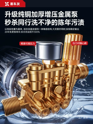 Machine 220V High-Pressure Water Gun – High pressure car wash water gun