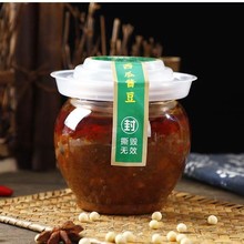 河南特产西瓜酱豆子老式手工黄豆酱下饭酱拌面夹馍馒头酱批发代发