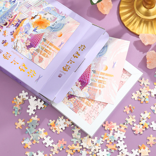 Hand-painted City Landmark DIY Cultural Creative Puzzle Toy for Tourism Souvenirs, Wholesale Gift Shop - Welcome to Beijing