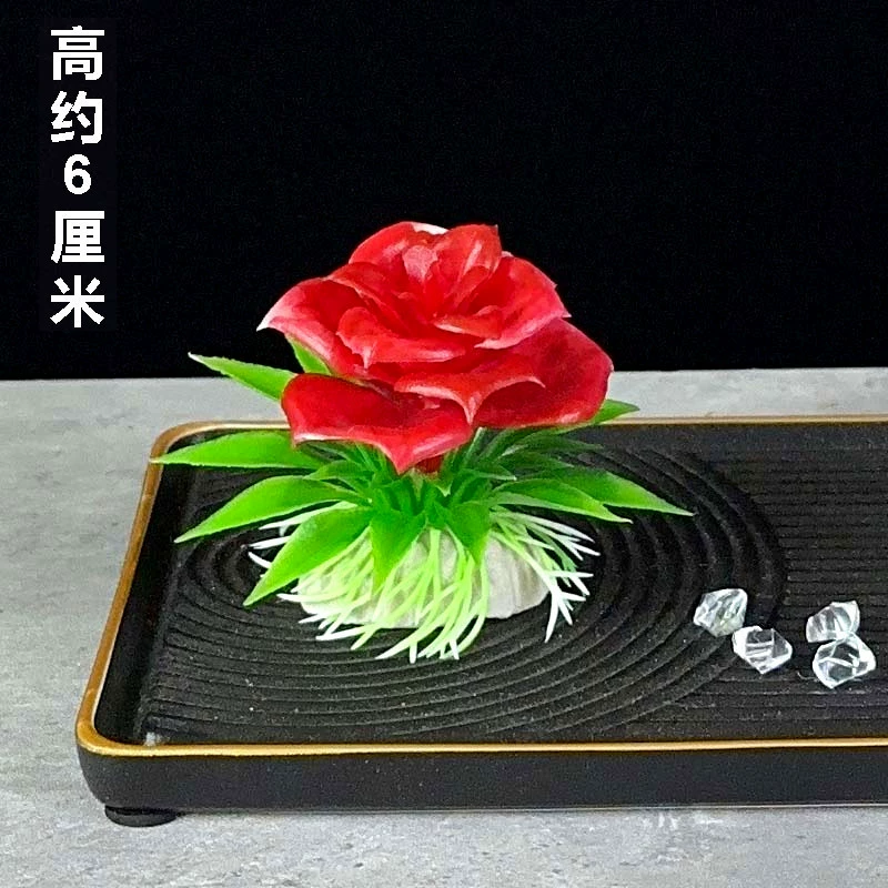 Hotel dishes Cold dishes decorative sashimi decorative flowers and plants restaurant fake flowers creative small decoration sushi embellishment flowers