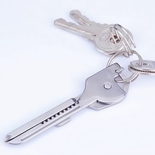 6合1 多功能钥匙刀 迷你小工具 EDC工具 随身工具 户外折叠钥匙扣