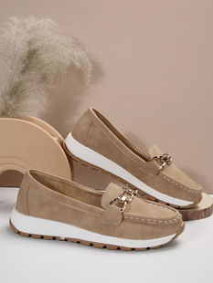 D 71462L Comfortable Retro Slip On Flats �͹ő���ƽ��Ь