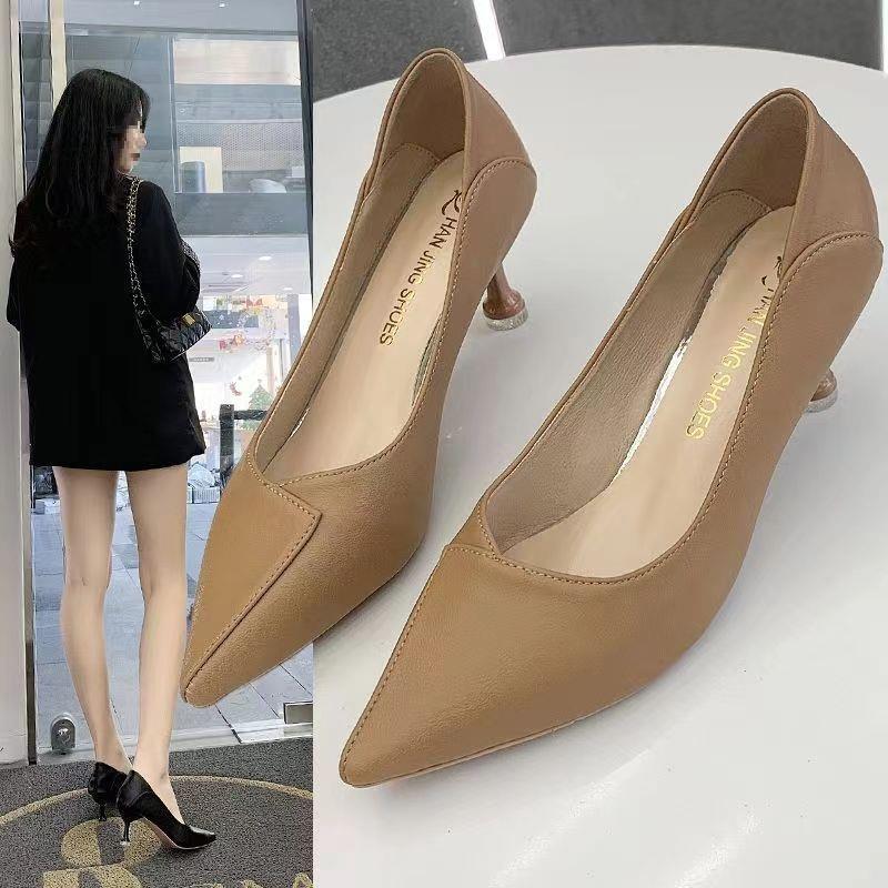 Mint Mambo High Heels for Women, Fashionable and Versatile, Soft Soles, Non-Tiring High Heels, Bridal Wedding Shoes, Bridesmaid Interview Hotel