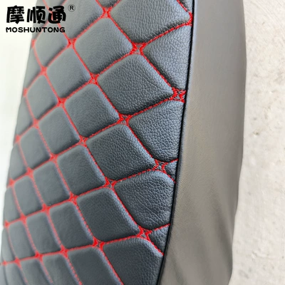 car leather embroidery cross-border — Motorcycle cushion