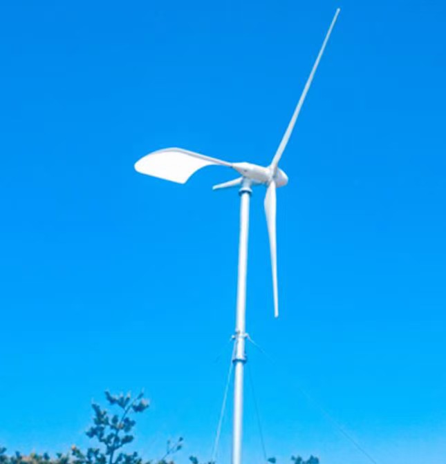 1KW-5kw水平轴风力发电机小型风力发电机 家用风力发电机微风发电
