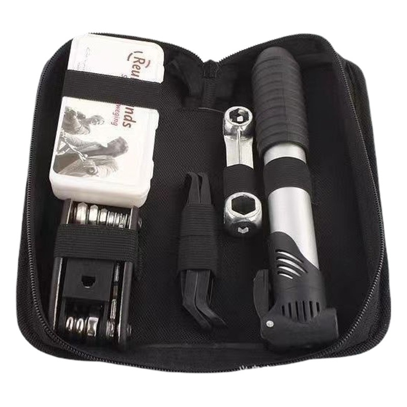 Kit de reparación de bicicletas Reparación de neumáticos reparación de la bomba llave traje de bicicleta de montaña multifuncional al aire libre al por mayor