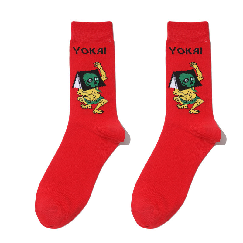 Male Japanese Monster Animation Socks Female Cotton Monster Story Sock Cartoon Personality Trend Boat Socks-5Prs 49 O1Cn018Uu2Ik1Trja6Rpqyk !!1004802436 0 Cib