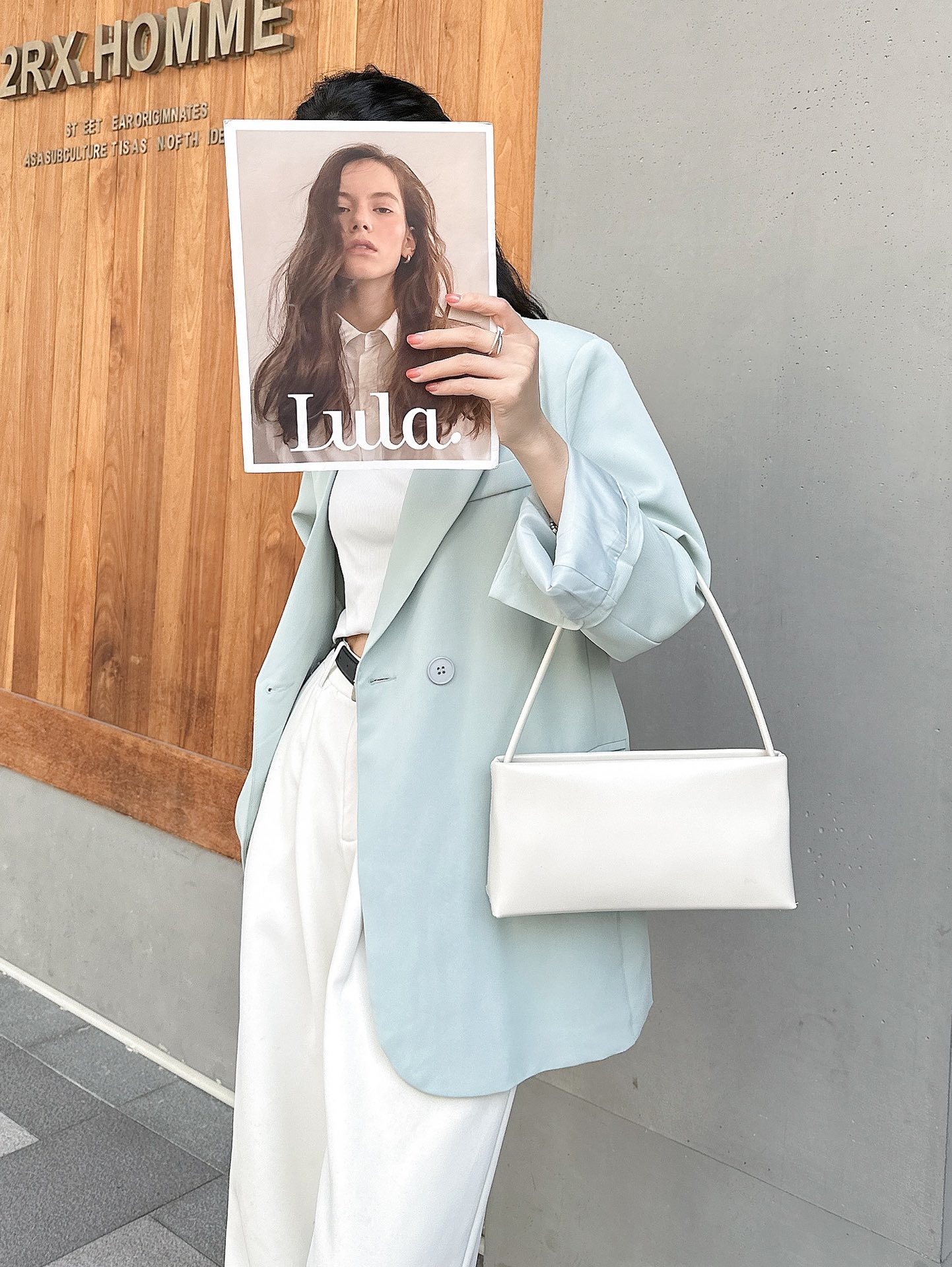 2025 New Luxury Underarm Bag For Women Simple Versatile Crossbody Bag Textured Casual Commuter Baguette Bag - Thumbnail 7