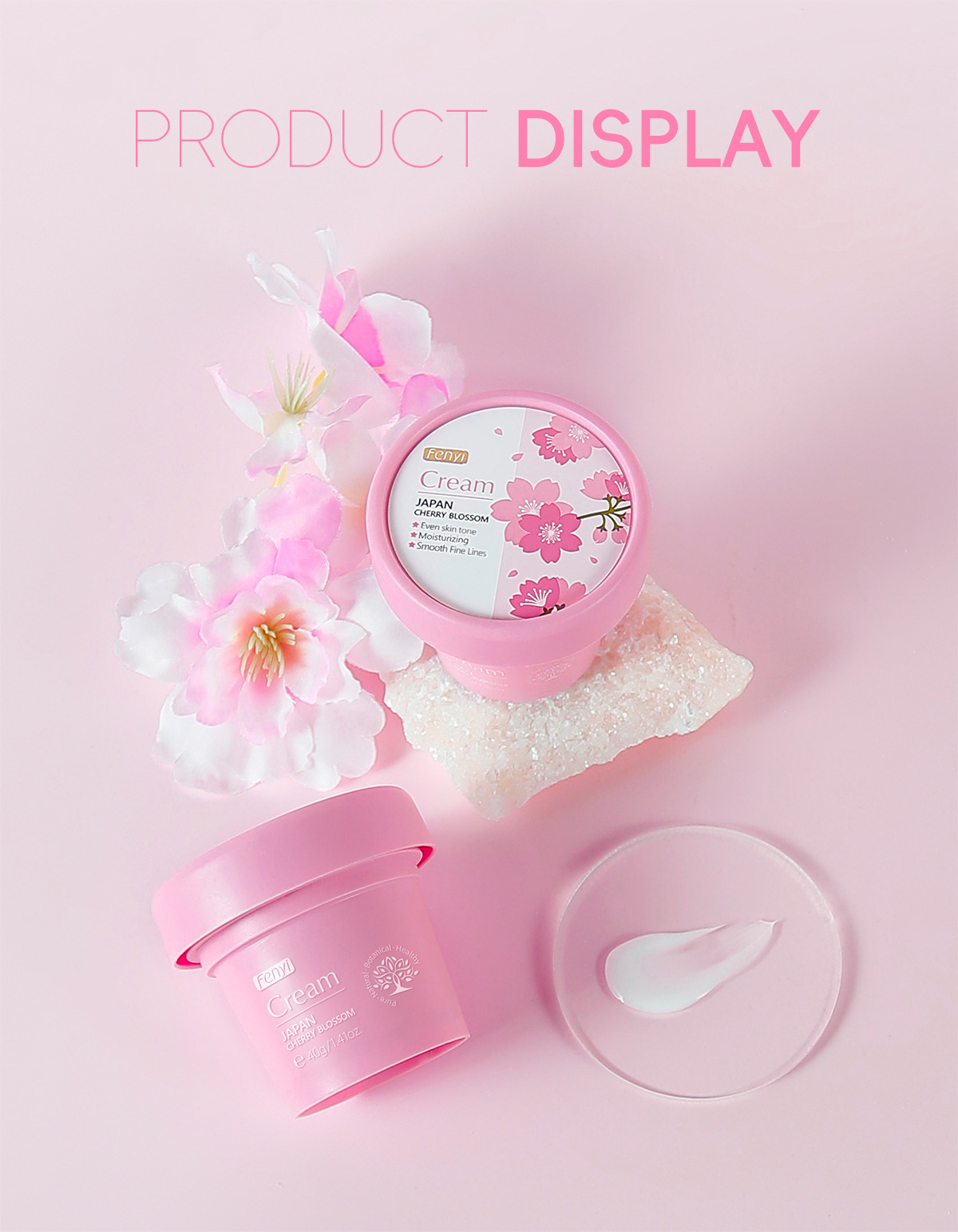 FENYI Cherry Blossom Essence Cream 40g, Autumn and Winter Moisturizing, Hydrating and Nourishing, in stock from the manufacturer undefined