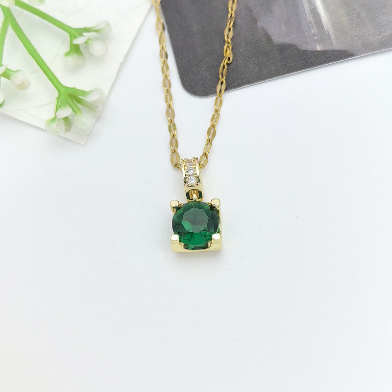 14*XL1382-Zircon Cube-Gold